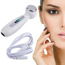 Ultrasound Ultrasonic Body Vibration Massager Beauty Instrument Wrinkle Acne Remover Face Lift Facial Skin Care Device Machine 2024 - buy cheap