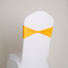 Wholesale 100pcs/lot Spandex Lycra Wedding Chair Cover Sash Bands Wedding Party Birthday Banquet Chair Sashes Decoration 2024 - buy cheap