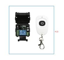 RF DC 12 v 1CH mini wireless remote control switch  receiver  transmitter   433 MHZ 1 channel electric door/lamp /LED. 2024 - buy cheap