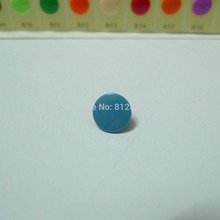 200 Sets #B27 DULL TRUQUOISE T5 Glossy Round KAM Snap Buttons 60 Colors Available in Stock 2024 - buy cheap