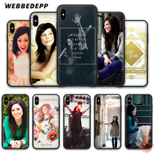 Webbedepp kari jobe capa de silicone macio para iphone 8 7 6s 6 plus 11 pro xs max xr x 5 5S se volta escudo 2024 - compre barato