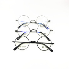 Pure Titanium Vintage 45mm Small Round Eyeglass Frames Full Rim Rx able Glasses 2024 - buy cheap