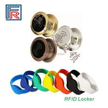 High Quality 125Khz Electronic Cabinet Lock with Wristband Key,EM Bracelet RFID Locker Circular 2024 - buy cheap