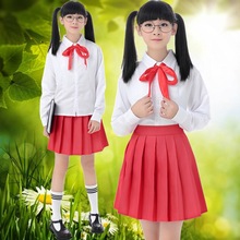 Japanese Girl Student Sailor Suit Girls Long Sleeve Summer JK School Uniform Navy Sailor Academy Clothes Teenager Wear D-0299 2024 - buy cheap