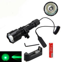 Tactical Light 2500lm XML T6/Q5 LED Torch Hunting Light + Mount +Pressure Switch+18650 Battery+Charger 2024 - buy cheap