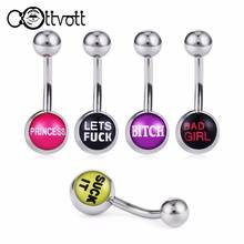 15pcs/lot Surgical Steel Belly Button Rings Belly Piercing Navel Piercing Kit Belly Barbells Button Earrings Body Accessory DQ79 2024 - buy cheap