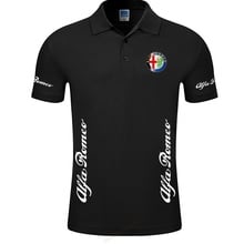 2019 New arrival solid colour Alfa Romeo Polo shirt fashion men polo shirt brand polo Top Quality men cotton clothes 2024 - buy cheap