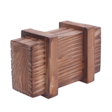 Caja de compartimiento mágico divertido con rompecabezas de madera, mesa de rompecabezas educativa con cajones 2024 - compra barato