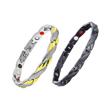 Weight Loss Magnetic Slimming Bracelet Fashionable Jewelry For Man Woman Link Chain Weight Loss Bracelet Health Slimming Product 2024 - купить недорого
