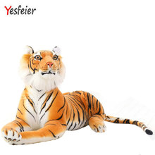 30-120CM Cute Soft Stuffed Animals Tiger Plush Toys Pillow Animal Kawaii Doll Cotton Girl For Children 2024 - buy cheap