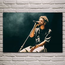 J Cole musician singer concert artwork fabric posters on the wall picture home art living room decoration KF525 2024 - buy cheap