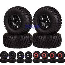 1182-18 Wheel Rim & Tires Tyre 4pcs For 1/10 RC Model Short-Course Truck Traxxas Slash HPI 2024 - buy cheap
