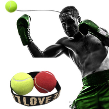 Боксерский мяч, рефлекторный скоростной мяч, ММА, боксерский мяч, головная повязка, боксер, поднимающий реакцию, тренировочный мяч для рук, стресс, муай, упражнения 2024 - купить недорого