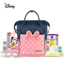 Disney sacos impermeáveis de fraldas, bolsa grande de fraldas de maternidade, sacola de isolamento para bebê, bolsa de carrinho de bebê 2024 - compre barato