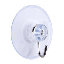 New 5/Pcs Transparent Glass Window Wall Strong Suction Hooks Hanger Kitchen Bathroom Suction Cup Suckers 2024 - buy cheap
