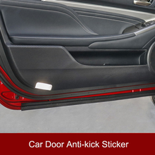 QHCP 1Pair Carbon Fiber Car Interior Door Anti Kick Sticker Decoration Protection Film Special For Lexus RC200T 300 Car-styling 2024 - buy cheap