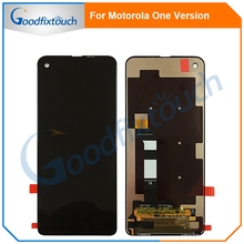 Tela de lcd original para motorola moto one vision, display de toque na tela, conjunto digitalizador para moto p50 lcd xt70, peças de reparo 2024 - compre barato