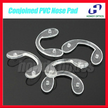 Free Shipping Eyeglasses PVC Conjoined  Screw-in Nose Pads Glasses Accessories 2024 - buy cheap