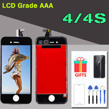 LCD HOUSE AAA+++ Display For iPhone 4 4G 4S LCD Screen Digitizer with Touch Assembly Replacement 100% no dead pixel Repair Glass 2024 - buy cheap