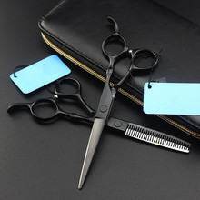 professional japan 440c 6 inch bamboo hair scissors cutting barber makas haircut scissor thinning shears hairdressing scissors 2024 - buy cheap