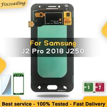 100% Tested Amoled LCD For SAMSUNG Galaxy J2 Pro LCD 2018 J250 J250F J250DS LCD Display Touch Screen Digitizer Assembly 2024 - buy cheap