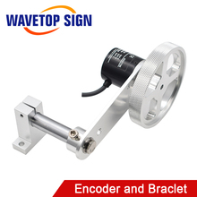 WaveTopSign Laser Marking Machine Printer Encoder Bracket Automated Production Line Flying Laser Marking Machine Encoder Braclet 2024 - buy cheap