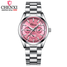 CHENXI Women Dress Luxury Brand Watches For Women's Full Steel Quartz Watch Clock Relogio Feminino Ladies Clock zegarek damsk 2024 - buy cheap
