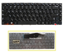 Ssea-teclado russo para computador laptop samsung, novo teclado com moldura, para uso interno, sem moldura, para samsung vários modelos 2024 - compre barato