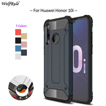 Capa para celular huawei honor 10i, capa tpu e pc com armadura protetora de encosto, para HRY-TL00T honor 10i 2024 - compre barato