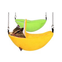 Hoomall Pet Cat House Dog Bed Cute Banana Shape Mini Kitten Puppy House Nest Warm Sofas Cat Sleeping Pet hamsters House Kennel 2024 - buy cheap