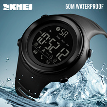 SKMEI-reloj inteligente para hombre, pulsera con Bluetooth, podómetro, cronómetro, resistente al agua, deportivo, Digital, LED, reloj electrónico 2024 - compra barato