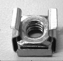 M8 cage nut 2 PEM standard . Made in China, in stock 2024 - buy cheap
