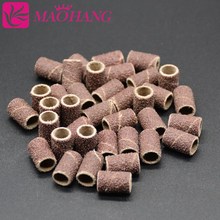 MAOHANG 100PCS//LOT Nail Art Sanding Bands for Nail Electric Drill Manicure Pedicure Machine Nail Tools 2024 - buy cheap