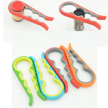 1Pc Can Opener Hot Fashion 4 In 1 Creative Multifunction Bottle Opener Non-slip Jar Wrench Gourd-shaped Jar Opener Kitchen Tool 2024 - buy cheap