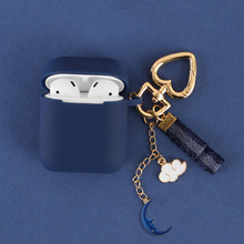Caso Para A Apple Airpods Caso Bonito Capa Protetora Caso do Fone de ouvido Bluetooth Sem Fio Para AirPods Suave Caixa De Carregamento com Keychain 2024 - compre barato