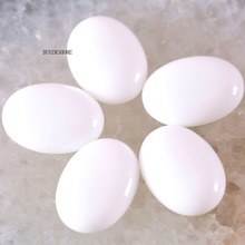 18x25MM&15x20MM CAB Cabochon 5Pcs Oval Natural Stone Bead For Making Necklace Bracelet Earrings White Porcelain Stone K561 2024 - buy cheap