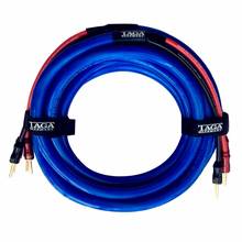 TAGA Harmony BLUE-12 Hi-end 12 AWG OFC акустический кабель с разъемами типа «банан» 3M x 2 2024 - купить недорого