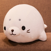 50/60CM soft seal filled marine animal plush toy doll pillow, cute sea lion doll, birthday gift for boys and girls 2024 - buy cheap