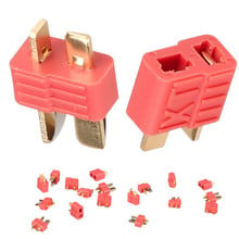 100 pairs male  female  deans style XT plug  with Golden grip  T plug Anti-skid For RC ESC Battery  16% Off 2024 - buy cheap