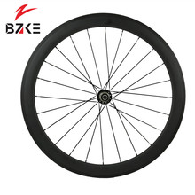 BZKE carbon wheels 50mm depth carbon wheelset road with novatec hub carbon road wheels 700c carbon rim clincher with novatec hub 2024 - buy cheap