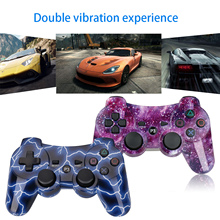 Bevigac Portable Wireless Bluetooth Double Shock Controller Gamepad Joystick for Sony PlayStation 2 3 PS3 PS2 2024 - buy cheap