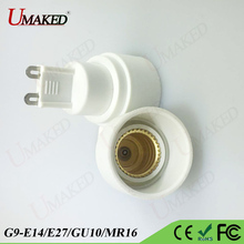 5pcs G9 lamp holder G9 To E14/E27/GU10/MR16 lamp base Light Lamp Bulbs Adapter Converter E14 to MR16  Adapter holder free ship 2024 - buy cheap