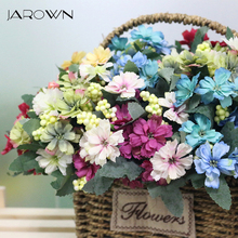 JAROWN Simulation European Small Chrysanthemum Artificial Silk Cosmos Flowers For Wedding Photography Decoration Home Decor 2024 - buy cheap