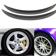 Car Styling 33 cm 2PCS/Lot Fender Flares Arch Wheel Eyebrow Auto Mudguard Rubber Bumber Black DIY Moulding Protector Cover 2024 - buy cheap