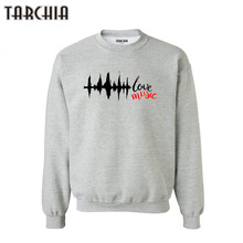 TARCHIA 2022 Oversize Love Music Pullover Hoodies Sweatshirt Personalized Men Boy Casual Parental Survetement Homme Male Fashion 2024 - buy cheap