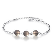Everoyal-pulseras de plata 925 para mujer, joyería, accesorios de perlas, pulsera femenina, regalo del Día de San Valentín para niña 2024 - compra barato