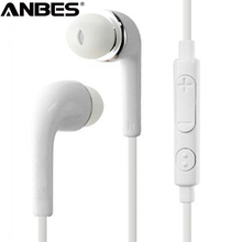 ANBES Headphones 3.5mm Jack Earphone Earbuds Stereo Wired Headset with Mic for Iphone Sony Xiaomi Samsung S7 S8 S9 auriculares 2024 - buy cheap