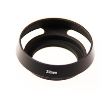 Black Metal Vented 37mm Filter Thread Lens Hood for Leica M Voigtlander Summicron Lens 2024 - buy cheap