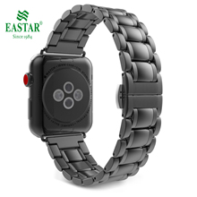 Eastar banda de aço inoxidável para apple watch band 42mm 38mm 44mm 40mm substituição pulseiras para iwatch 7/6/5/4/3/2/1 acessórios 2024 - compre barato