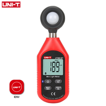 Mini medidor de luz digital UNI-T ut383bt, equipamento de teste ambiental e iluminômetro digital por bluetooth 2024 - compre barato